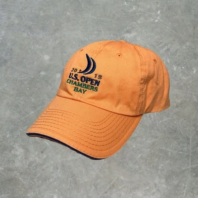 美国公开赛 2015 钱伯斯湾 USGA 爸爸帽子 OSFA 橙色 — 第 1/4 张图片