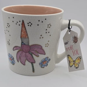 Wichtel XL Becher Samen & Sonnenschein Kaffee Tee 16 Oz Gold Outline schwer  - Bild 1 von 11