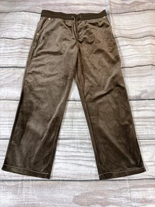True Religion Men Size M Big T Velvet Straight Pants Bracken Brown 108626 (C7) - Picture 1 of 7
