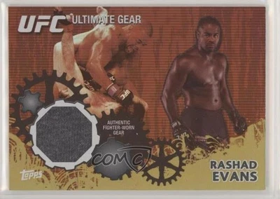 2010 Topps UFC Series 4 Ultimate Gear Relic Gold /188 Rashad Evans #UG-RE - Image 1 of 2