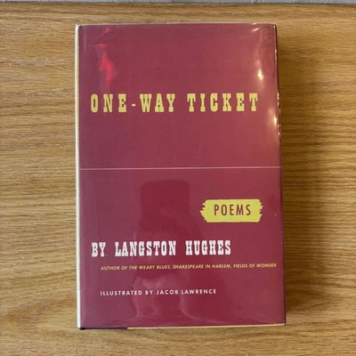 Langston Hughes - One-Way Ticket (Knopf, 1949) 1st Edition Near Fine - Image 1 of 4