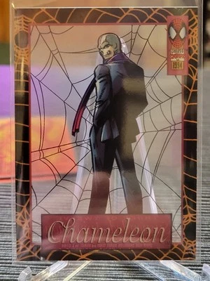  Amazing Spider-Man Suspended Animation Insert #3 Chameleon 1994 Fleer - Image 1 of 2