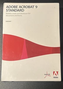 Adobe Acrobat 9  Standard Windows New & Sealed - Picture 1 of 5