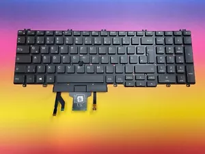Tastatur DE Dell Latitude 15 5500 5501 5510 5511 Series 0WPN3H Deutsch Backlit - Bild 1 von 5