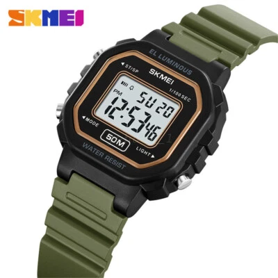 HOT SKMEI Kids Watch Electronic Wristwatch Gift Boys Girls Digital Sport Watch - image 1 of 4