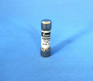 Eaton Bussmann KTK-10 Fast-Acting Fuse 100kA 600Vac (New) - Picture 1 of 6