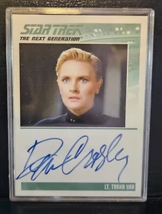 Denise Crosby, Lt. Tasha Yar Star Trek TNG Rittenhouse Autograph Card - Picture 1 of 2