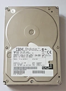 15.3 GB IDE IBM Deskstar DTLA-307015 P-ATA 7200RPM HDD 3.5" Internal Hard Drive - Picture 1 of 1