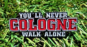 Colonia Pin "WALK.." Fan Kutte + NUEVO + 3,5 x 1,5 cm Pin Insignia Conector Chaleco Coleccionista - Imagen 1 de 1