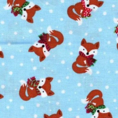 JINGLE ALL THE WAY Fox in Sky, franela de algodón TT, por el cuarto grueso Foto 1 de 3