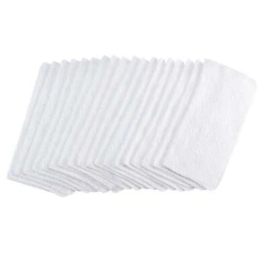Mainstays Cotton Washcloth Bundle Collection, 18 Pack, White, Free Shipping - Picture 1 of 5