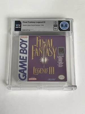 1993 Final Fantasy Legend III Nintendo GameBoy Sealed WATA 8.5 Seal A+ - Image 1 of 4