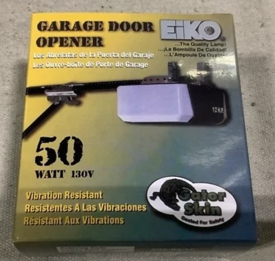 Garage Door Eiko 50 Watt Rough Service Vibration Resistant Lamp Light Bulb 50W - Image 1 of 3
