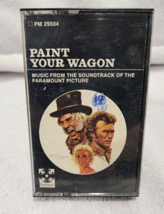 TESTED Paint Your Wagon Paramount SOUNDTRACK audio RETRO cassette RARE 1971 WOW - Picture 1 of 5