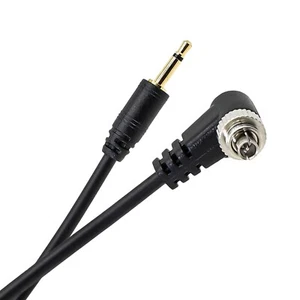 2.5mm to Male Camera Flash PC Sync Cord Cable for Studio Strobe Trigger Lighting - Picture 1 of 8