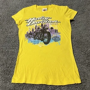Harley Davidson Bravado Graphic T-Shirt Women's Size Sturgis South Dakota - Picture 1 of 8