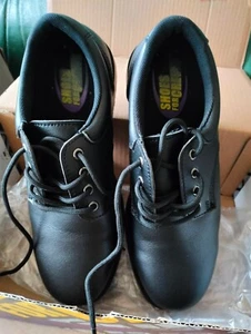 SHOES FOR CREWS Black Color UNISEX Size UK 9 (43) Safety Brand new with box! - Picture 1 of 4