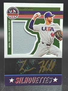 2023 Panini USA Stars Stripes TANNER HALL Auto Jersey Gold Autograph 07/90