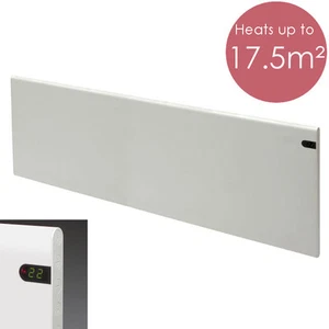 ADAX NEO Electric Panel Heater + Timer, Wall Mounted, 1400W, White, Large Lot 20 - Picture 1 of 4