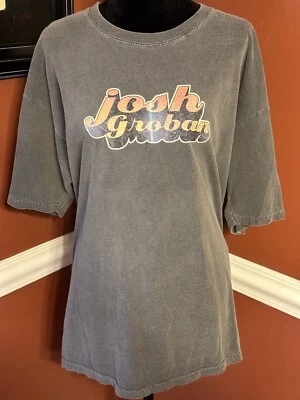 Camiseta Josh Groban Gris XL Auténtico Pigmento Foto 1 de 4
