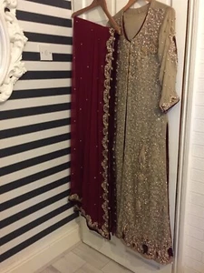 pakistani style wedding dress - Picture 1 of 5