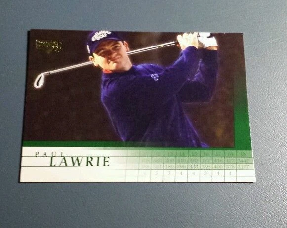 PAUL LAWRIE 2001 UPPER DECK GOLF CARD # 41 B7238 - Image 1 of 1