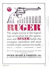 Publicité imprimée à action unique Ruger American Rifleman Magazine novembre 1961