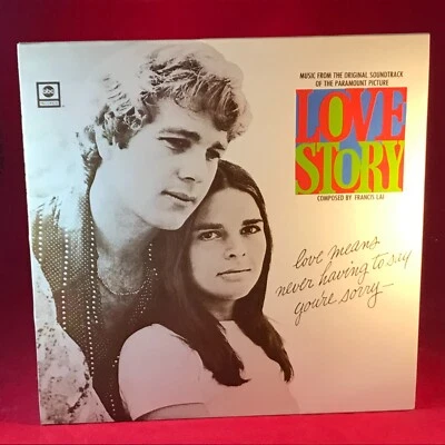 LOVE STORY SOUNDTRACK 1982 German VINYL LP FRANCIS LAI record MCA theme - Image 1 of 4