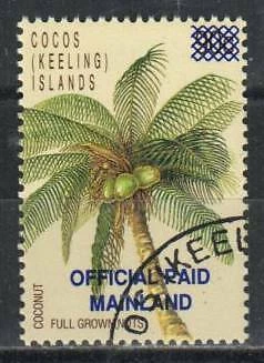 Cocos Islands Stamp O1  - Surcharged with precancel - Image 1 of 1