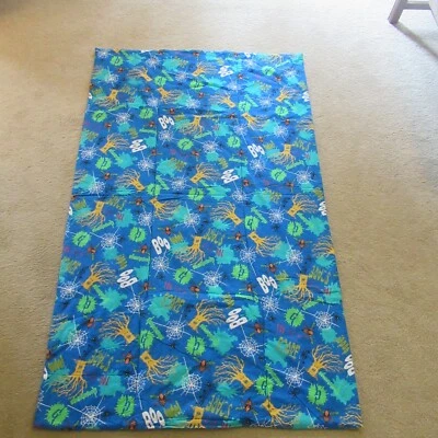 Manta edredón piel de gallina vintage años 90 ropa de cama   Foto 1 de 4