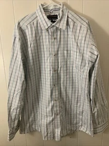 Ariat Shirt Men XL Tall Short Sleeve Plaid Pro Series Button Up - Picture 1 of 11