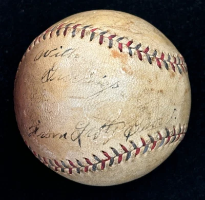 LEFTY GROVE SIGNED Reach Harridge AL Baseball 1932-33, JSA LOA, HOF A's Red Sox - Image 1 of 4