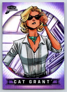 2025 Fleer Brilliants Superman Purple #6 Cat Grant - Bild 1 von 2