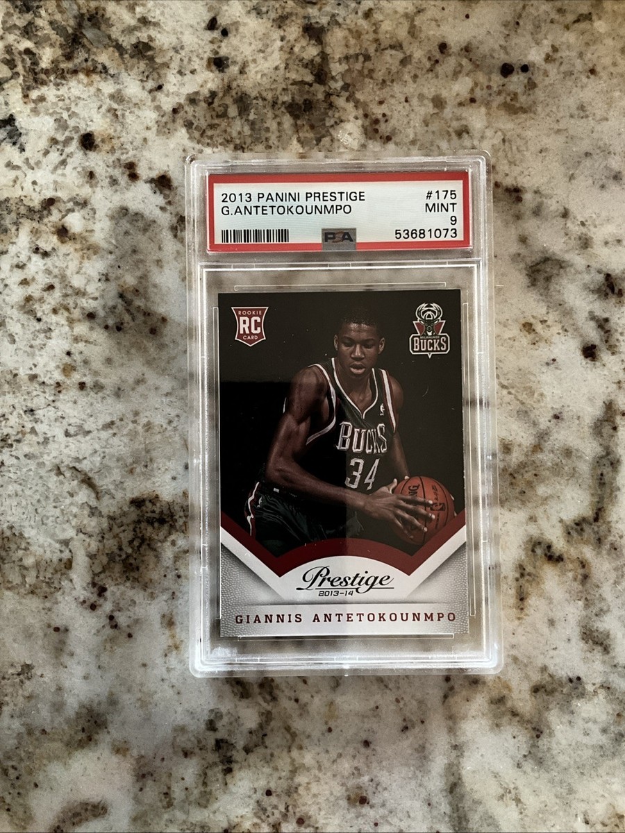 NBAトッププレーヤー　ヤニス　RCカード Giannis Antetokounmpo Basketball Grade 9 Rookie Sports