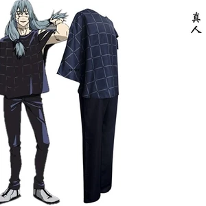 Anime Jujutsu Kaisen Mahito Hallowen Party Cosplay Clothes Full Set Costumes - Picture 1 of 9