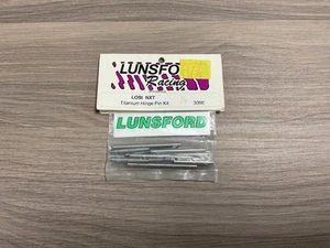 Vintage RC Losi NXT GTX Series Lunsford Titanium Pin Kit 3066 Rare GREEN DECAL - Picture 1 of 2