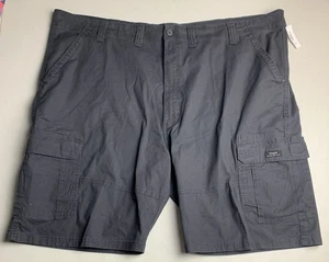 Wrangler Cargo Shorts Mens Size 48 Gray Outdoor Hiking New NWOT - Picture 1 of 12