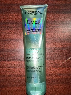 L'Oreal Ever Strong Thickening Shampoo 8.5oz Rosemary Leaf Sulfate Free - Image 1 of 2