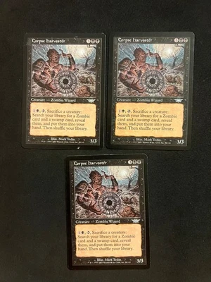 Corpse Harvester x3 [Legions] Magic MTG Cards LP - Image 1 of 2