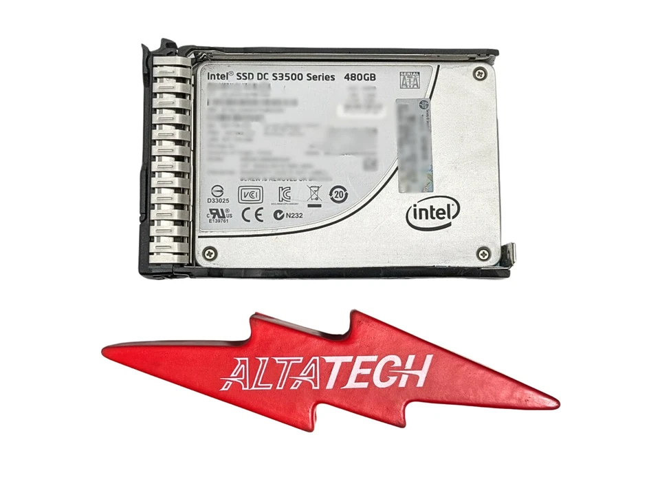 HP P21088-001 480GB 6G SFF SATA MU SC 5300M SSD HDD Solid State Dive - Image 1 of 4