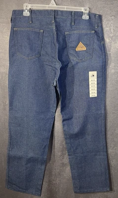 Pantalones de mezclilla Bulwark FR algodón ignífugo talla 36x34 (alterados 36x32 reales) nuevos sin etiquetas Foto 1 de 4