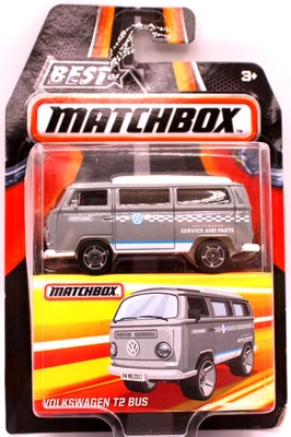 Autobús Volkswagen T2 1960 Matchbox 2016 Best of Matchbox gris/blanco RR's Foto 1 de 4