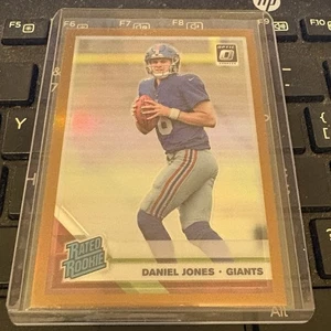 Daniel Jones 2019 Donruss Optic #154 Bronze Holo Prizm Rated Rookie RC Colts - Imagen 1 de 2
