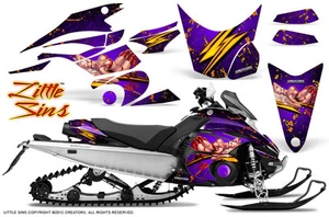 Kit de gráficos Yamaha FX Nytro 08-14 CreatorX moto de nieve calcomanías de trineo envolvente LSPR - Imagen 1 de 1