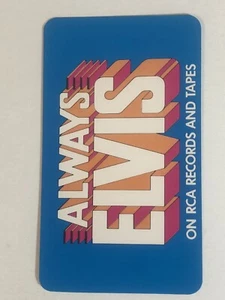Elvis Presley Wallet Calendar 1979 RCA Victor - Picture 1 of 2