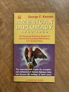 AMERICAN DIPLOMACY 1900-1950 By George F. Kennan (1960, Mass Market) - Bild 1 von 9