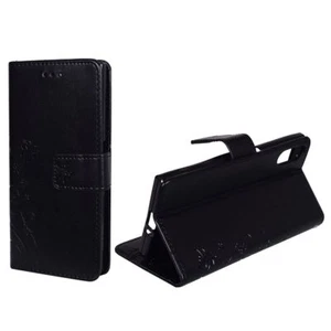 Handyhülle Schutz Case für Sony Xperia XZ Cover Tasche Wallet Etui Handyhülle - Zdjęcie 1 z 3