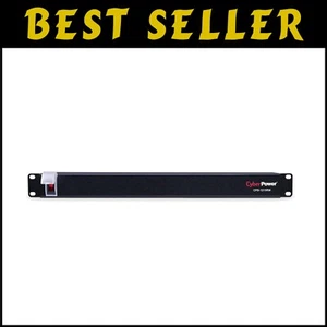Versatile 1U Rackmount Power Distribution Unit - 10 Outlets, 15A, 15ft Cord - Picture 1 of 10