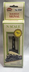 Model Power N Scale Trains Scenery Railroad Signal No. 8568 N Scale 3 Way Switch - Picture 1 of 5