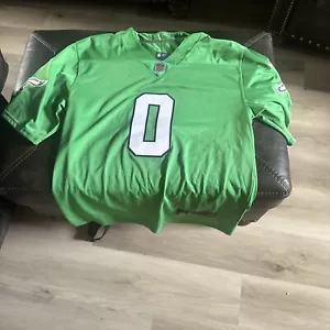 Maglia calcio grande Swift numero 0 zero cucita sul campo - Verde - Foto 1 di 6